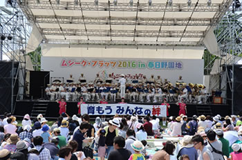 奈良県警察音楽隊写真