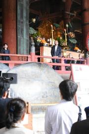 東大寺 大仏殿 / ルシャナ大仏発願讃歌の歌合わせ〜世界の安寧を平和を祈り奉る〜のハイライト画像