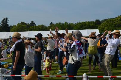 ムジークプラッツ2018 in 春日野園地 OKINAWA × NARA 〜沖縄の音楽と笑い 命のお祝いフェスト カチャーシーDAY のハイライト画像