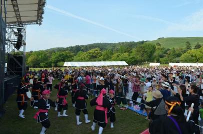 ムジークプラッツ2018 in 春日野園地 OKINAWA × NARA 〜沖縄の音楽と笑い 命のお祝いフェスト カチャーシーDAY のハイライト画像