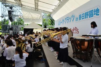 ムジーク・プラッツ2018 in　春日野園地 あおぞら吹奏楽のハイライト画像