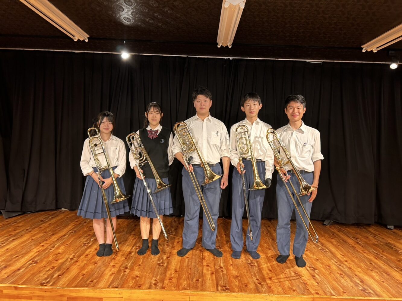 奈良県立高円芸術高等学校音楽科　トロンボーンアンサンブル